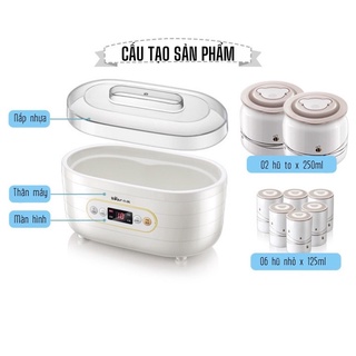 Máy Làm Sữa Chua SNJ-C10P2 Bear