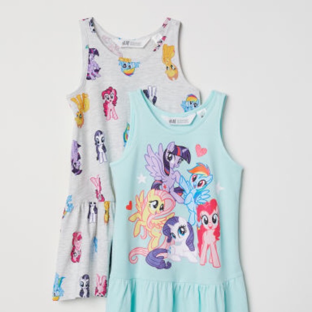 Set 2 váy sát nách Pony HM H&amp;M size 1.5-2y_hàng chính hãng Mỹ