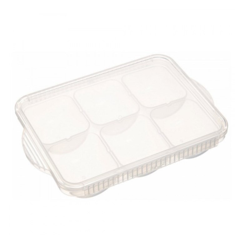 KHAY TRỮ THỨC ĂN NHẬT SKATER 6 NGĂN 50ML
