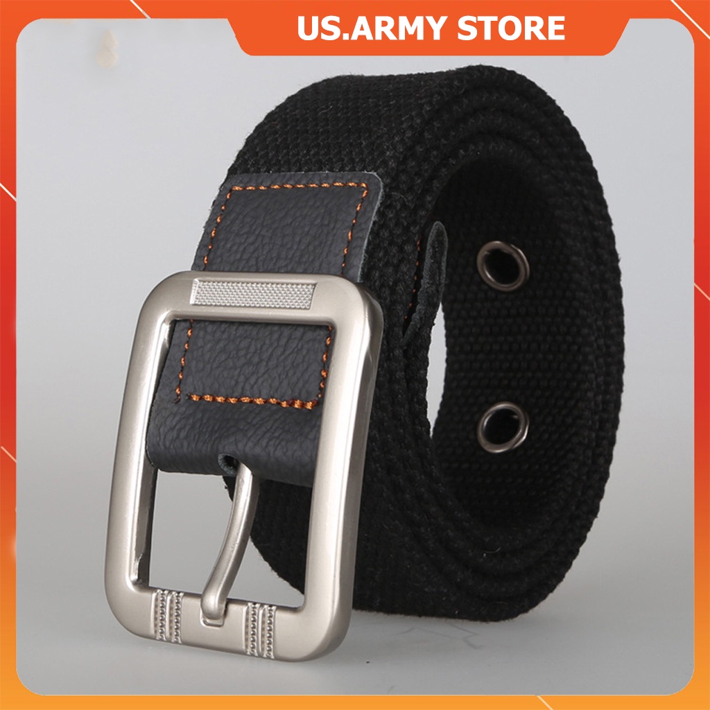 Thắt Lưng Nam Vài Dù Khóa Truyền Thống Lịch Lãm Sang Trọng Khóa Cài Tiện Dụng Dây Vải Dù Cao Cấp