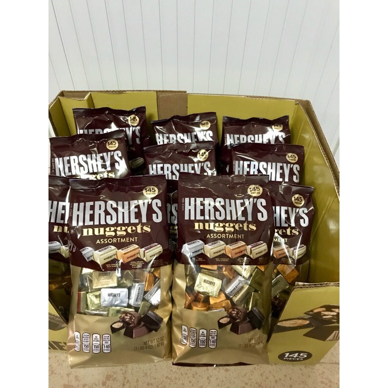 Kẹo socola Hershey’s Nuggets 1.47kg Mỹ