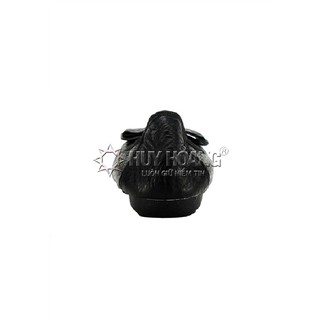 Giày nữ búp bê da bò màu đen PH7906