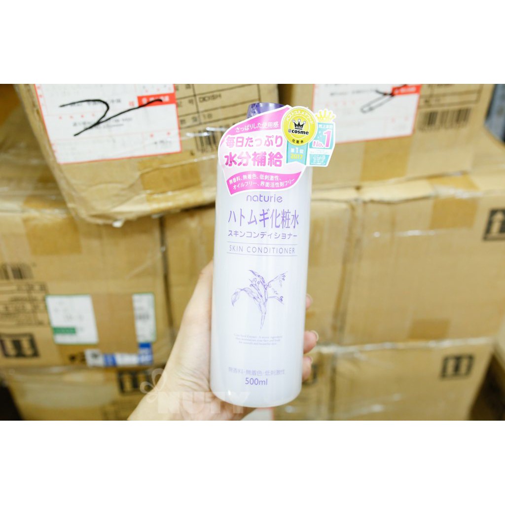 Có san chiết_Nước Cân Bằng Da Naturie Hatomugi Skin Conditioner