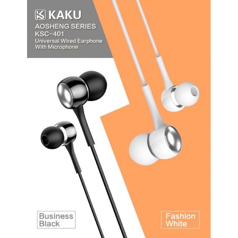 Tai nghe dây loại nhét tai Kaku mã KSC-401 BH 6 THÁNG