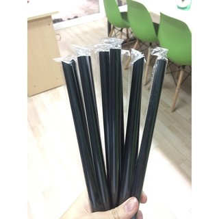 100g ống hút trà sữa có màng bọc phi 12