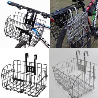 Giỏ xe đạp gấp lại được ( màu đen)