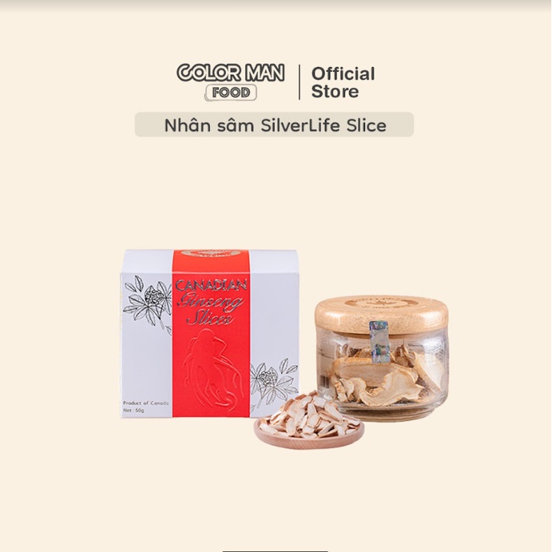 [Date 12/2024] Nhân sâm SilverLife Slice 50g (lát)