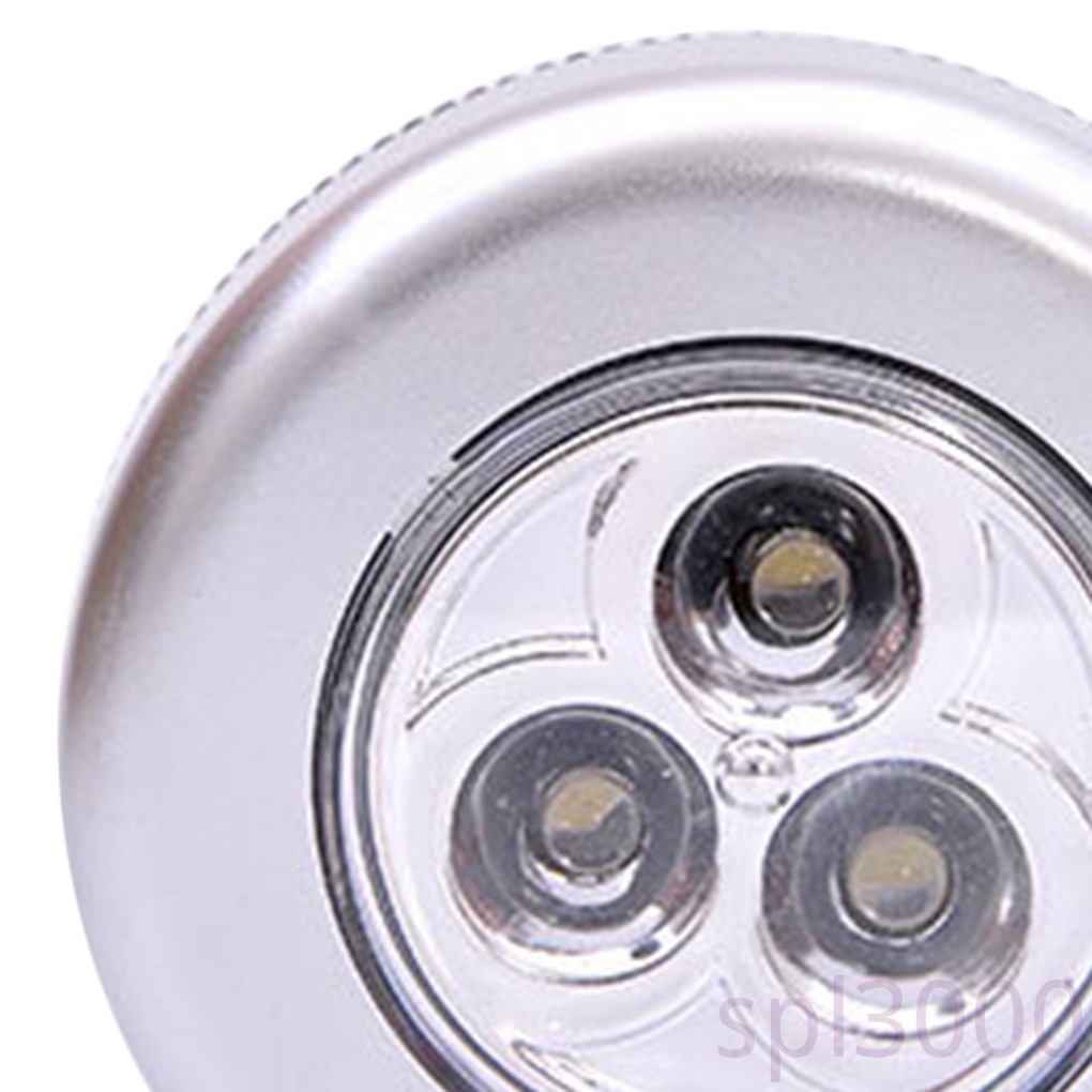 Đèn led 3 bóng không dây cảm ứng chạm sử dụng pin
