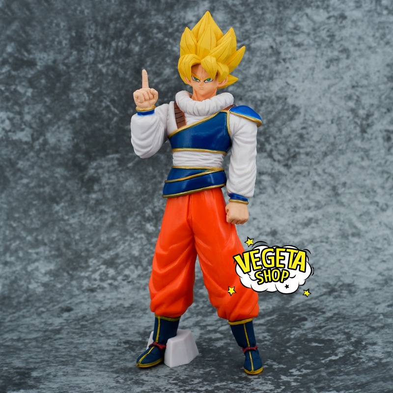 Mô hình Dragon Ball - Mô hình Songoku Son Goku Super Saiyan trang phục hành tinh Yardrats dịch chuyển tức thời - 22cm