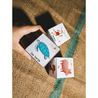 [HỌC LIỆU TIẾNG ANH]Flashcards động vật _ Tặng kèm boardgames