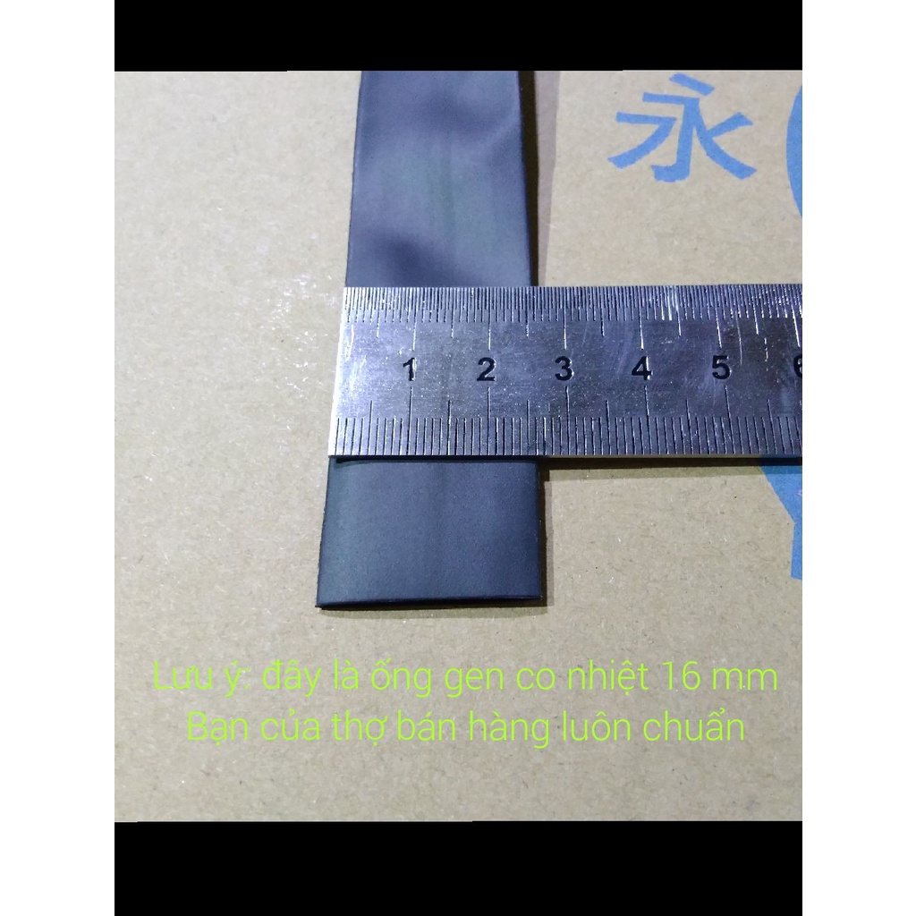 Combo 10 mét ống gen co nhiệt 6 kích cỡ trung bình. 5 mét phi 8 và phi 10 12162025 mỗi loại 1m.