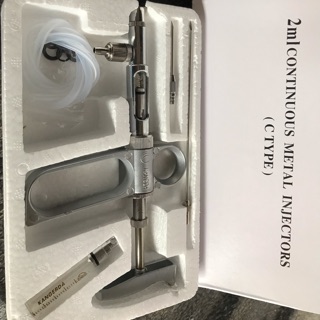 Xi Lanh tự động tiêm liên tục 0-2ml KANGDA C JIASHAN (tiêm vắc xin cho gà, tiêm thuốc cho heo ...)