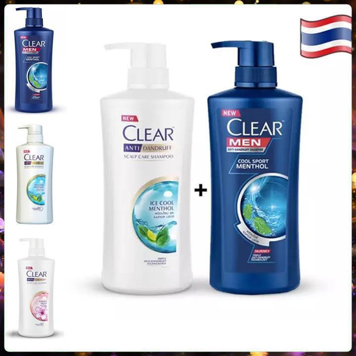 Dầu Gội Đầu Clear Thái Lan mẫu mới 2020
