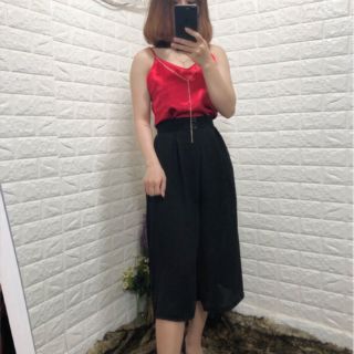 Quần voan dài ống rộng