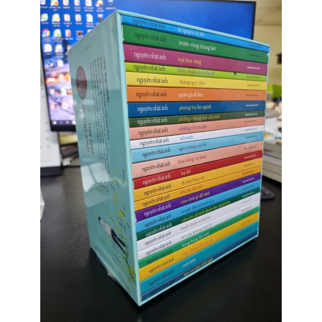 Sách Nguyễn Nhật Ánh - Boxset Thời Thơ Ấu Dài Lâu ( Xanh Ngọt Ngào )