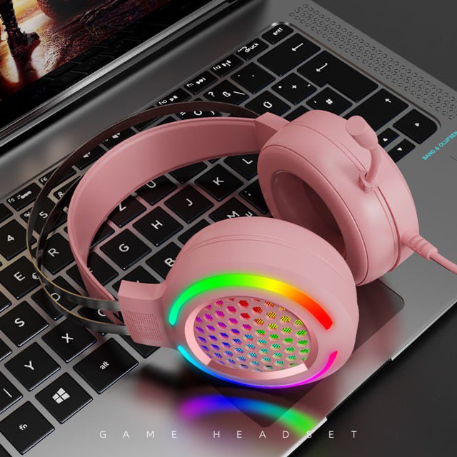 Tai Nghe Chụp Tai Headphone FV-G99 Có Led