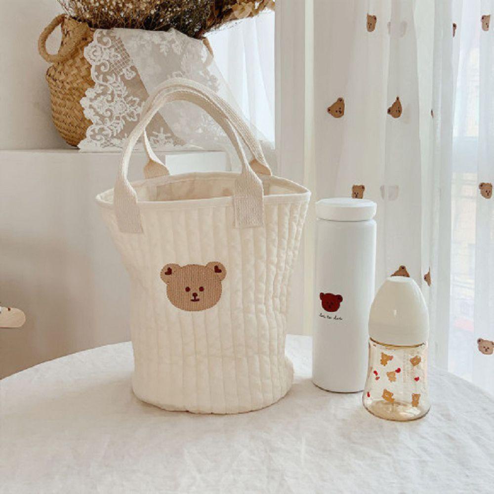 Mmluck Túi Đựng Tã Vải cotton Hình Hoa tulip Nhỏ Dễ Thương Sáng Tạo Cho Mẹ Bỉm Sữa