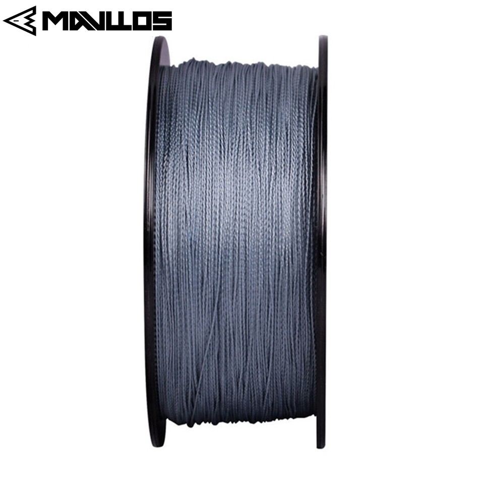 Mavllos Cuộn Dây Câu Cá 150m / 220m 4-121lb Thiết Kế 4 Sợi Bện Vào Nhau Chắc Chắn