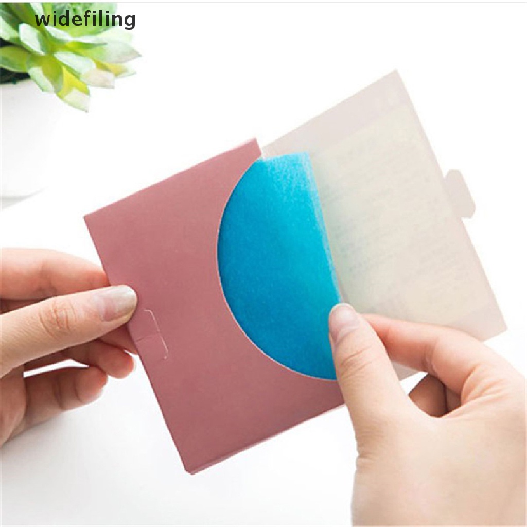 [Hàng mới về] Set 100 giấy thấm dầu da mặt tiện dụng