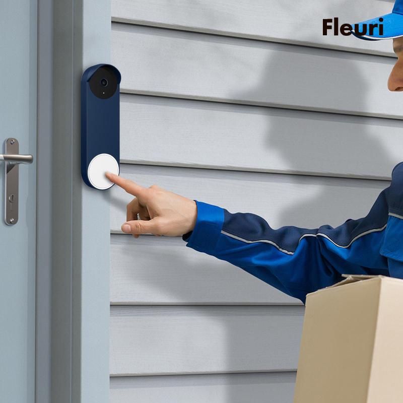 Ốp Điện Thoại Silicon Màu Trắng Chuyên Nghiệp Cho Google Nest Bell