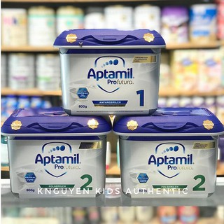 Sữa aptamil profutura đức số 1, 2 pre 800g