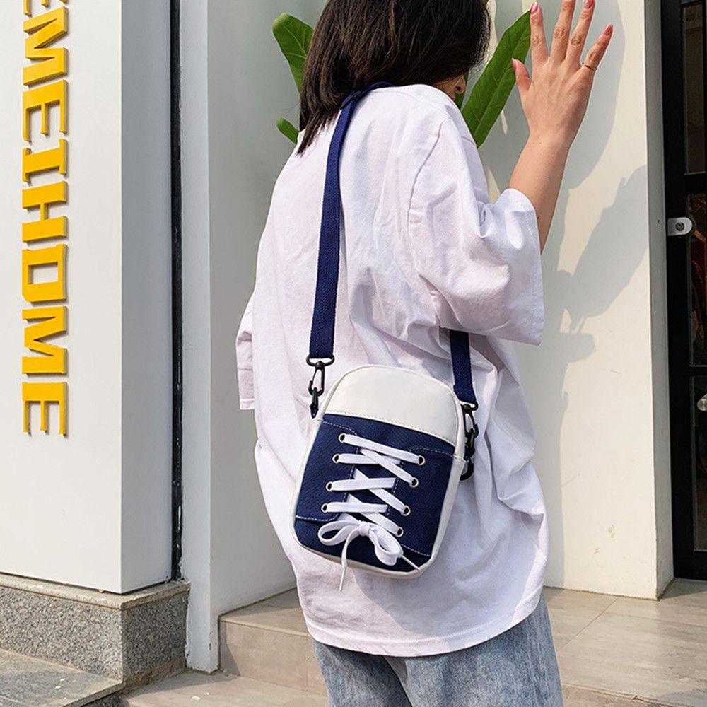 EBINLANDS Túi Đeo Chéo Vai Kiểu Dáng Thời Trang Cá Tính Cho Nữ