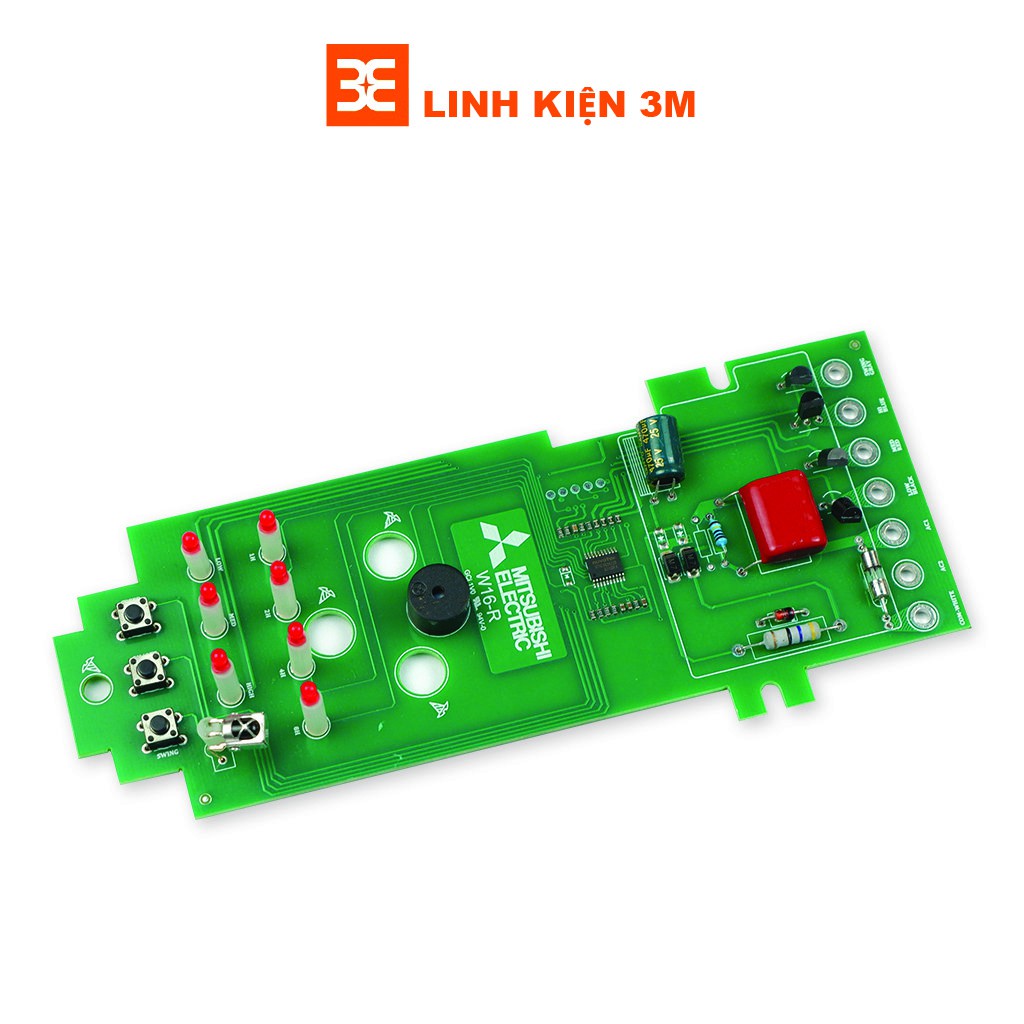 Combo bộ điều khiển quạt từ xa và mạch Mitsubishi ( đã có pin )