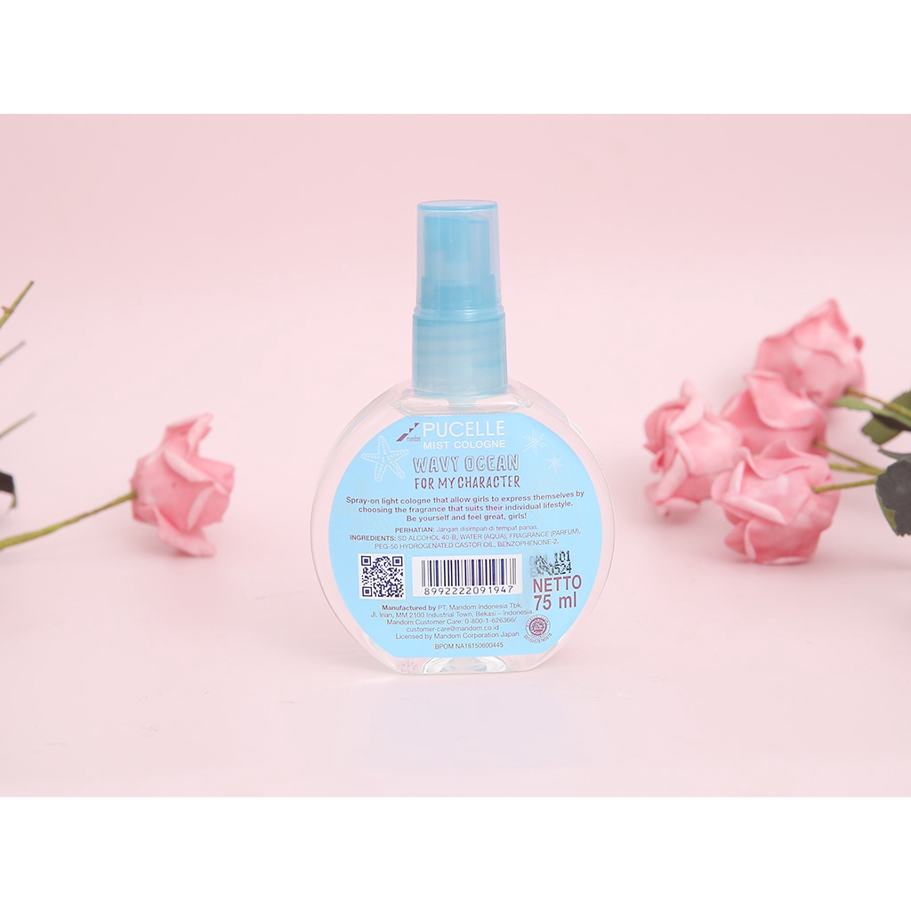 Nước Hoa Hương Lưu Ly Gatsby Pucelle Wavy Ocean Phong Cách Cá Tính Cuốn Hút