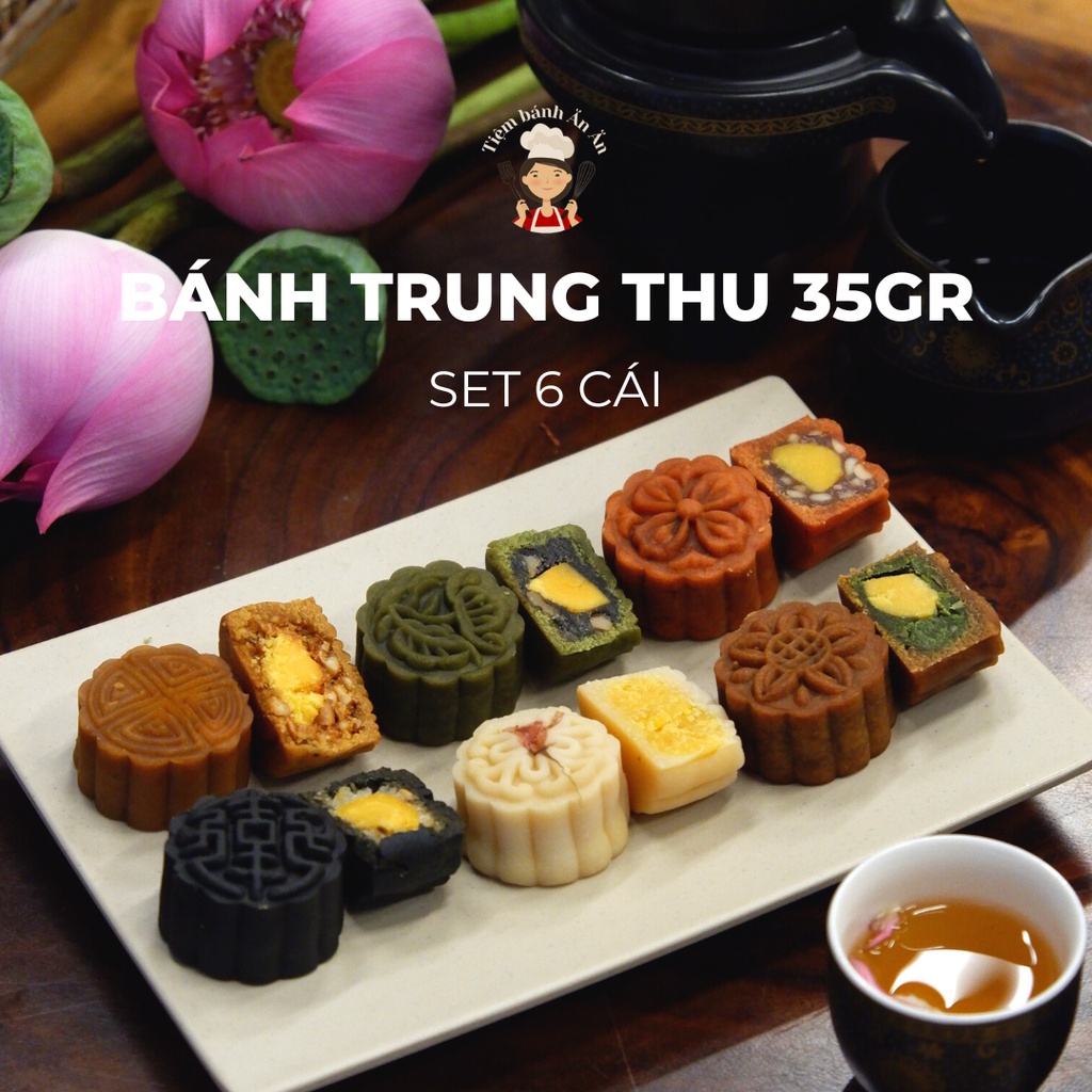 Set Bánh Trung Thu 6 Cái 35GR | Công Thức Đài Loan