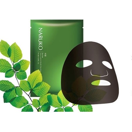 [Giao Ngay Lập Tức] Mặt Nạ Naruko Mask Sheet Trà Xanh (bản Đài Trung)