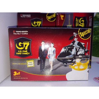 Cà phê hòa tan sữa 3in1 G7 Hộp (18 gói x 16g)