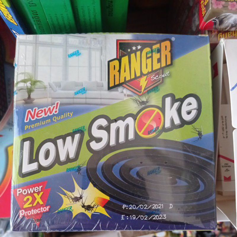 Nhang muỗi RANGER Low Smoke Thái Lan