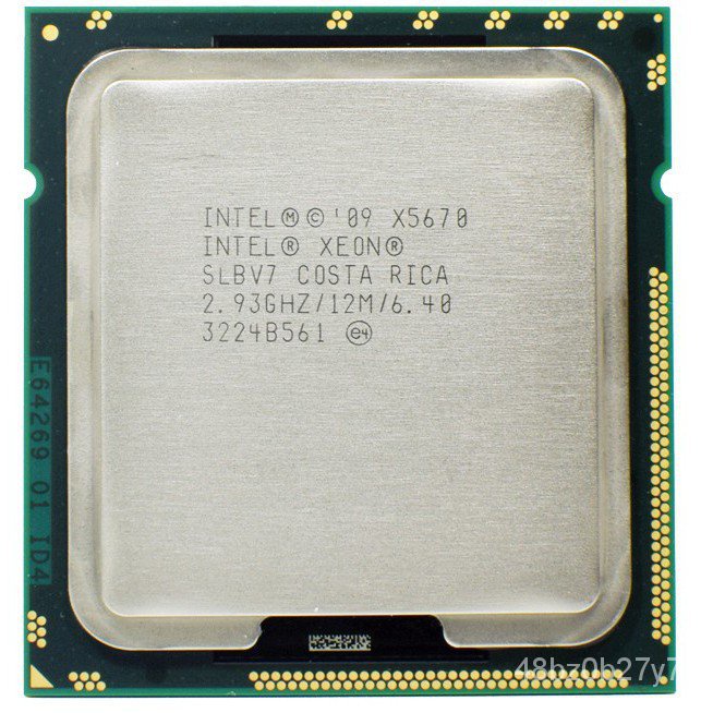 bfBu ⚡️ Intel Xeon X5650 X5660 X5670 X5675 X5680 X5690 X5679 X5687 6-Core 12-Thread CPU LGA 1366 Pin Support X58 Motherb | WebRaoVat - webraovat.net.vn
