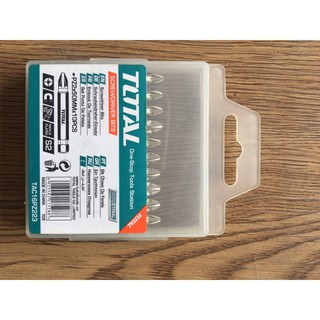 BỘ MŨI VÍT 10 CHI TIẾT TOTAL TAC16PZ223