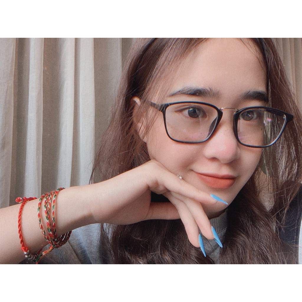 Gọng kính thời trang gọng nhựa dẻo siêu bền màu đen TR210 | BigBuy360 - bigbuy360.vn