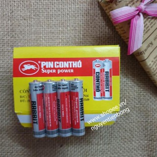 Sỉ hộp 40 viên pin đũa con thỏ aaa