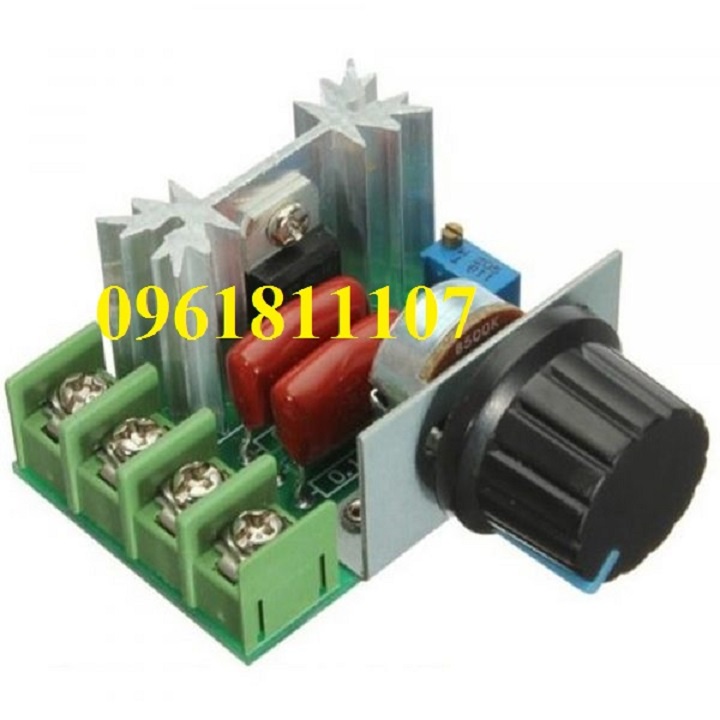 Mạch điều tốc motor AC 220V 2000W | dimmer 2000W, mạch điều tốc máy cầm tay, máy mài