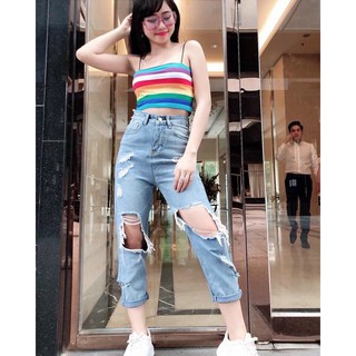ÁO 2 DÂY 7 SẮC CẦU VÒNG