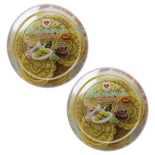 2 Hộp Bánh Đậu Xanh Thuần Chay Linh Quyên MSLQ05