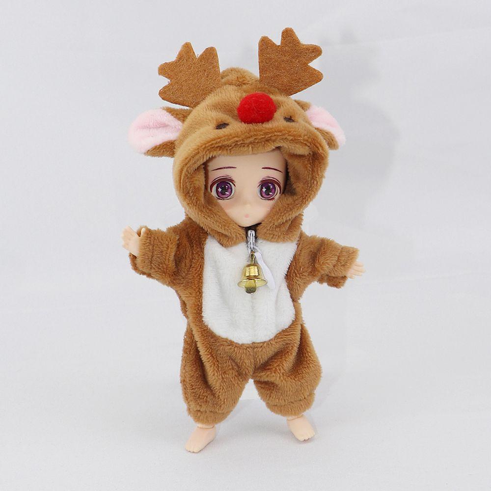 Bộ Áo liền quần Búp Bê Hoạt Hình Molly Obitsu 11 Ob11 Tỉ Lệ 1 / 12