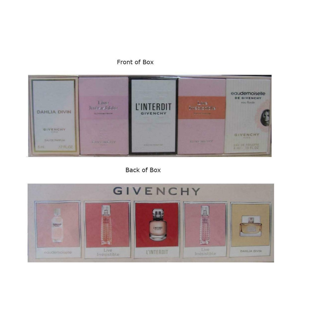 Sample  mẫu thử Vial Nước hoa Givenchy L’Interdit EDP - EDT - Intense - Irresistible 1ml