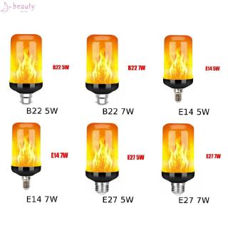 Bóng Đèn Hiệu Ứng Ngọn Lửa E27 / B22 / E14 85-265v 5w / 7w