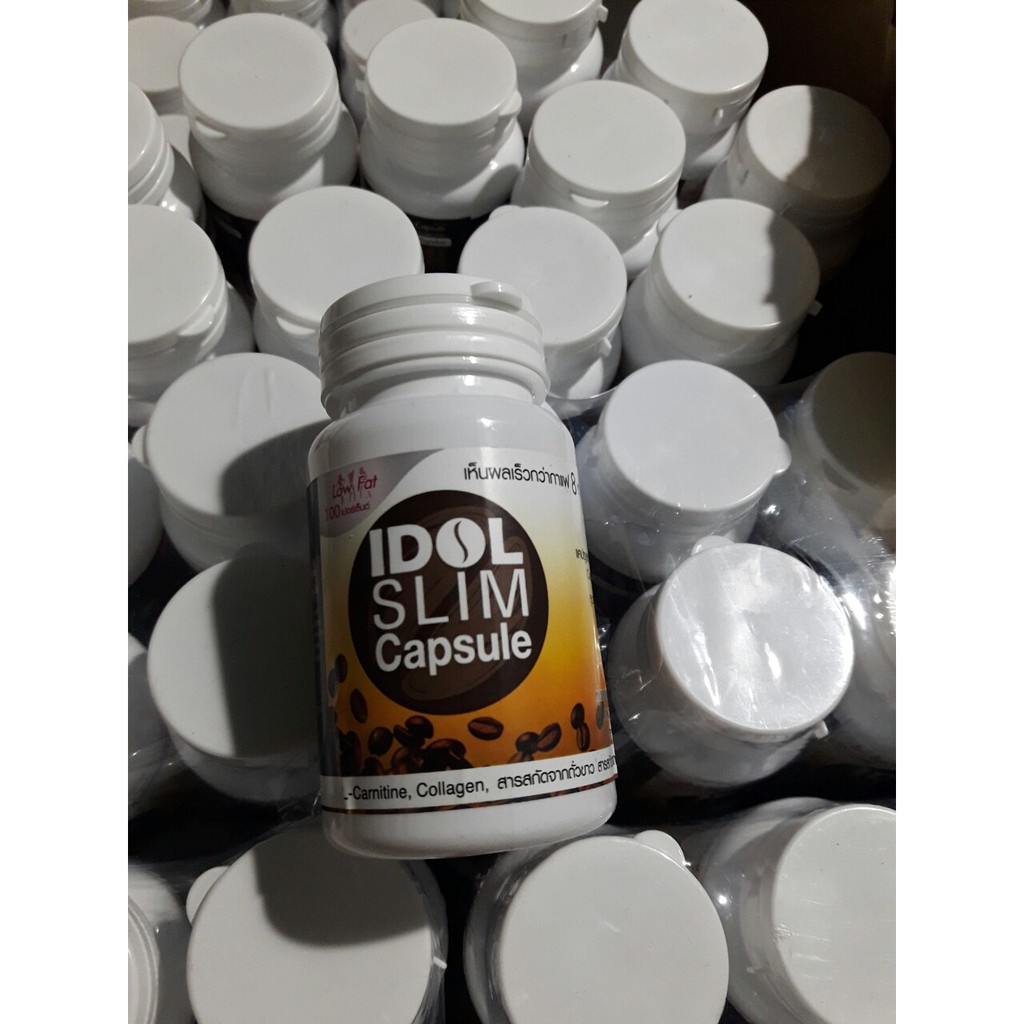 Idol Slim capsule dạng viên màu Trắng - Siêu Giảm Cân