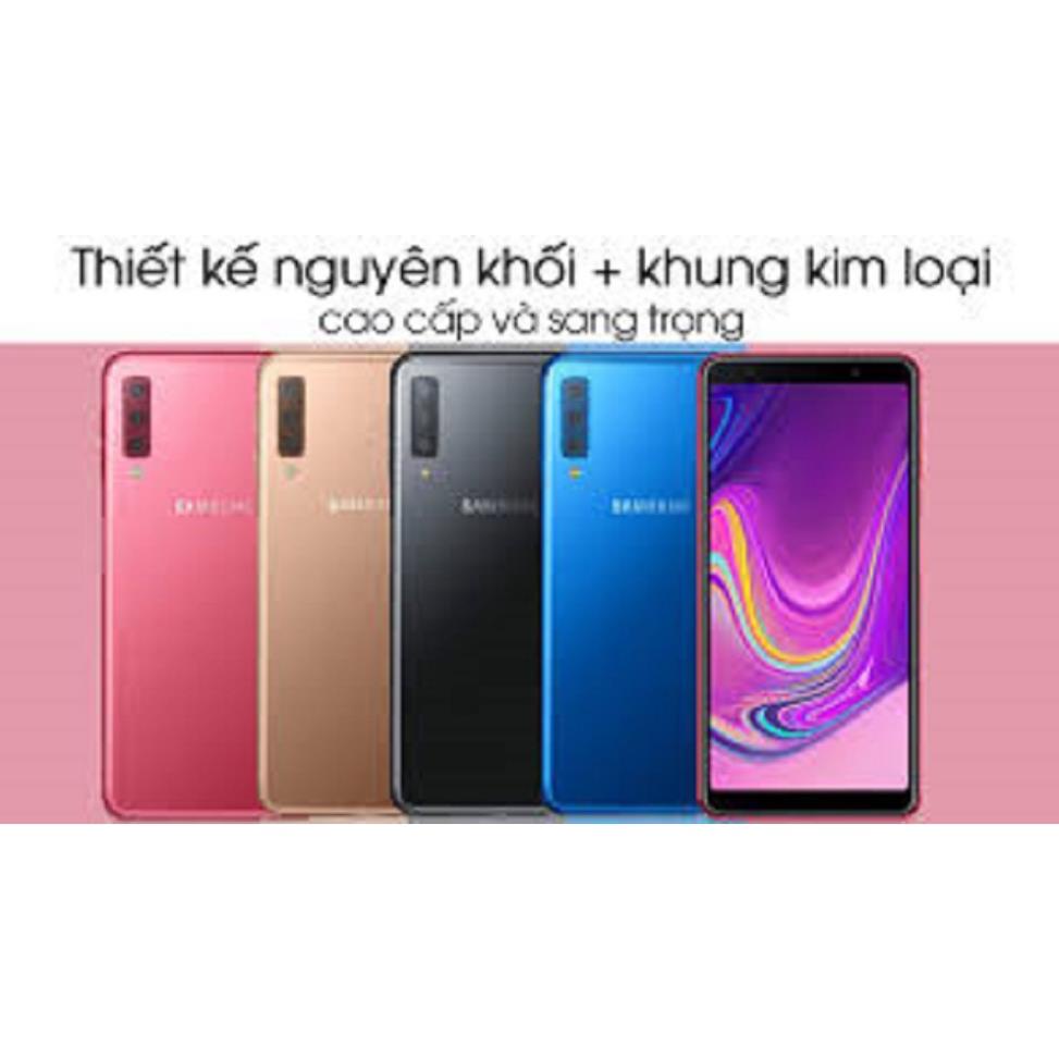 Điện thoại Samsung Galaxy A7 2018 (A750) ram 4G/64G zin mới, chơi Game mượt, Camera sắc nét, Máy Chính Hãng - TN 04