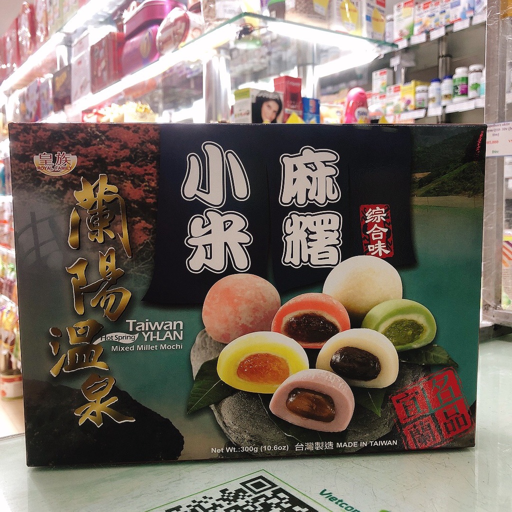 Bánh Mochi Đài Loan Tổng Hợp Yuki &amp; Love Taiwan Mochi Mixed (450g)/ 300g