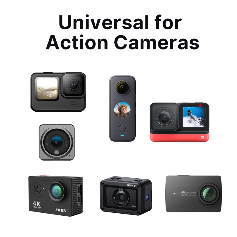 Ulanzi Go Quick II Quick Release System for GoPro Hero 10 9 8 7 6 5 4 Insta360 DJI Osmo Action Mount Base Tripod Gopro Accessory