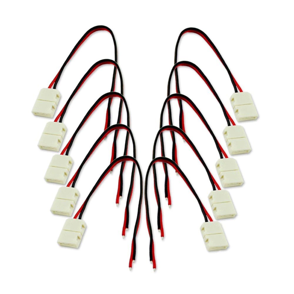 Đầu nối, nối giữa, nối góc  LED dây 2pin 4pin phù hợp với LED dán 2835, 5050