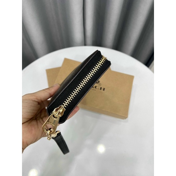 LONG ZIP AROUND WALLET IN SIGNATURE CANVAS ✨✨  🌟Ví coach dài