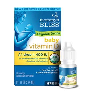 Vitamin D hữu cơ Mommys Bliss (3.24ml)