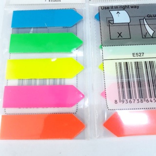Giấy note nhựa mũi tên phân trang Eras E527